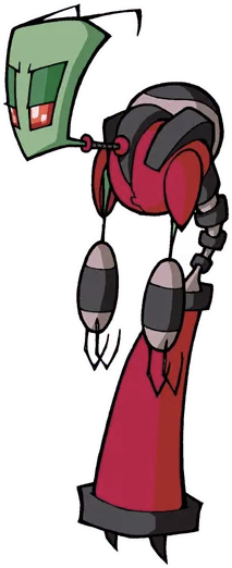 Invader Zim – Almighty Tallest Red – PNG Image