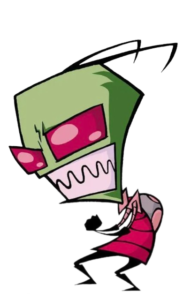 Invader Zim Frustrated Zim