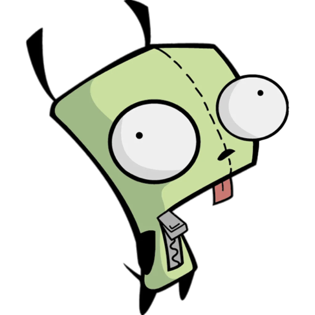 Invader Zim – GIR in Dog Disguise – PNG Image