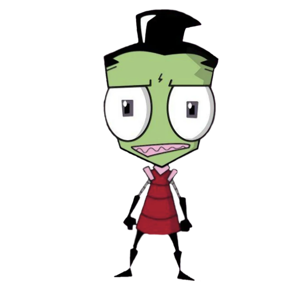 Invader Zim – Human Disguise – PNG Image