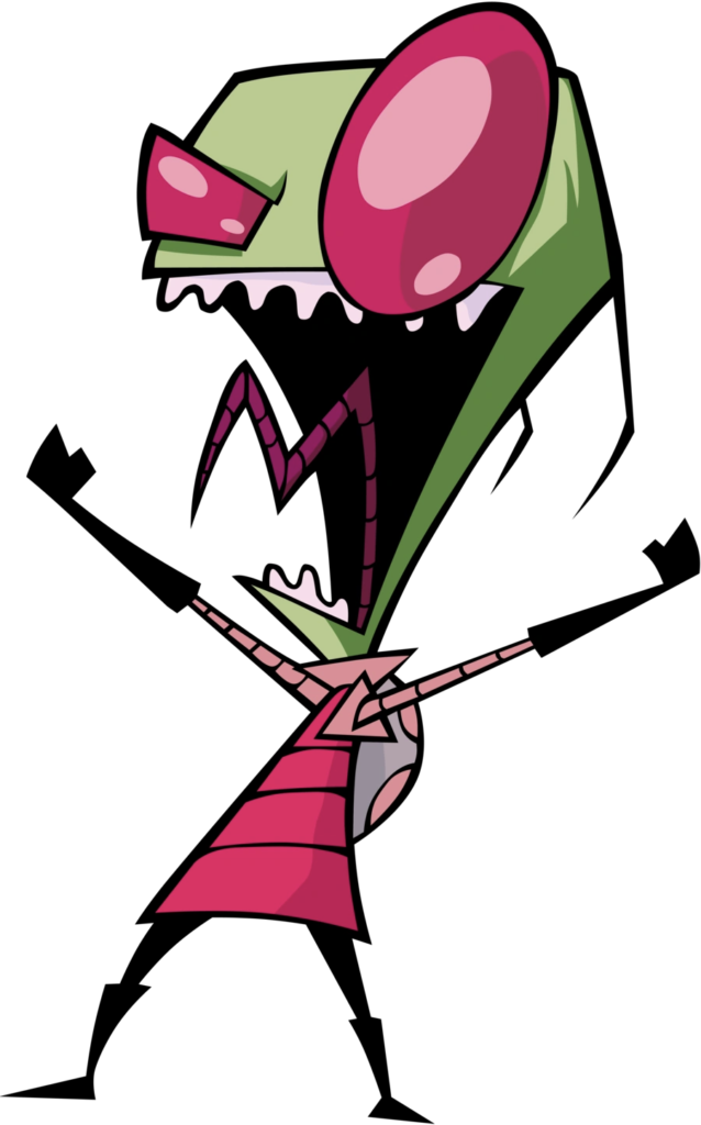 Invader Zim – Zim the Irken – PNG Image