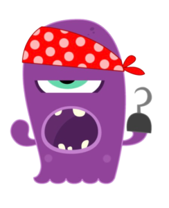 Laika Space Adventures Scary Pirate