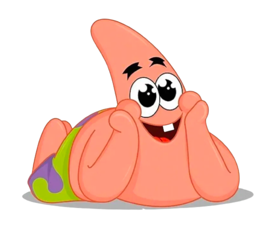 The Patrick Star Show – Daydreaming – PNG Image