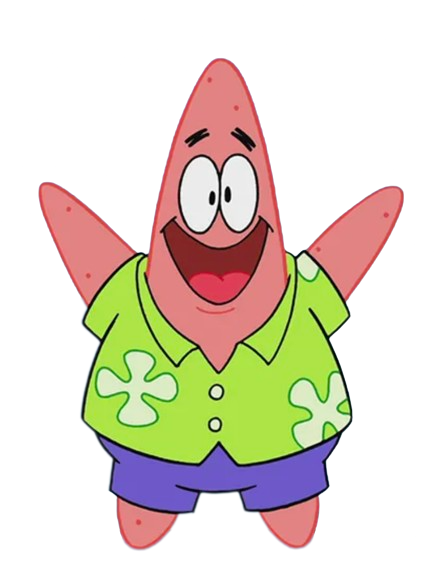 The Patrick Star Show – Happy Patrick – PNG Image