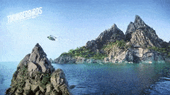 Thunderbirds Are Go – Tracy Island – Animated GIF