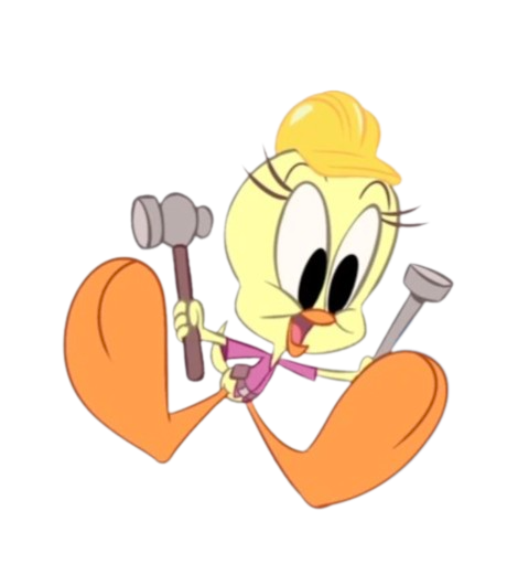 Bugs Bunny Builders – Tweety Builder – PNG Image