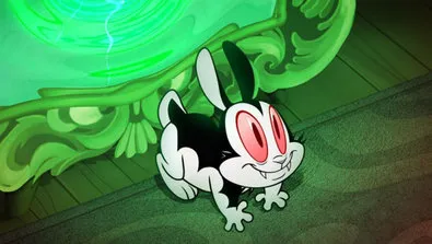 Vampire Bunny Bunnicula Print – Carys Cuttlefish