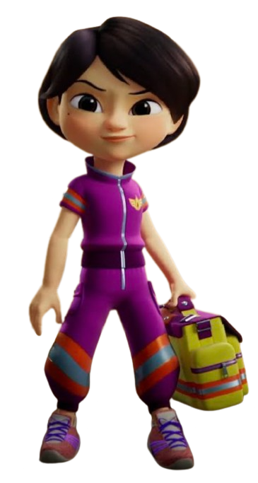Firebuds – Violet Vega Vaughn – PNG Image