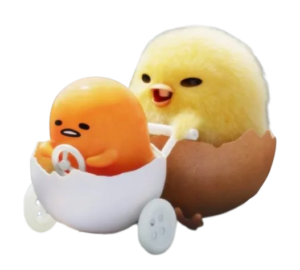 Gudetama Shakipiyo and Gudetama