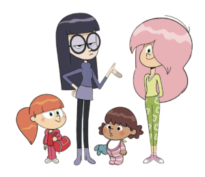 Living with Dad Four Sisters