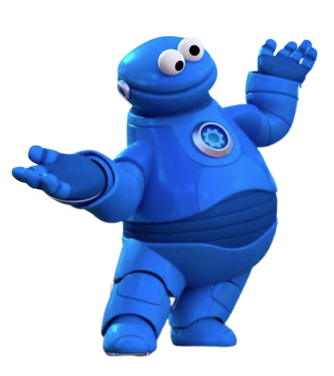 Mecha Builders – Robot Cookie Monster – PNG Image