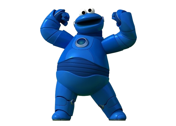 Mecha Builders – Strong Cookie Monster – PNG Image