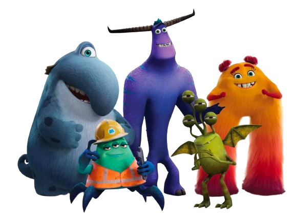 Monsters at Work – Scary Monsters – PNG Image