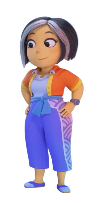 Team Zenko Go – Auntie Yuki – PNG Image