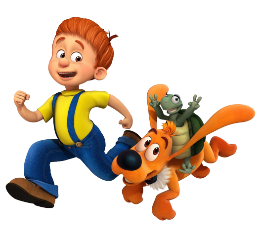 Boule & Bill – Trio – PNG Image