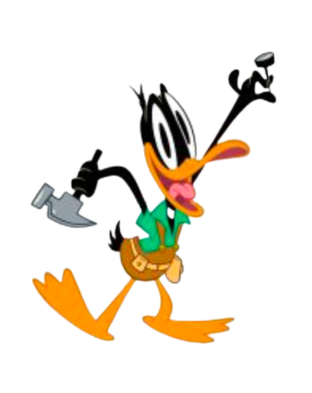 Bugs Bunny Builders – Daffy – PNG Image
