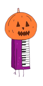 Circle Square Halloween Keys