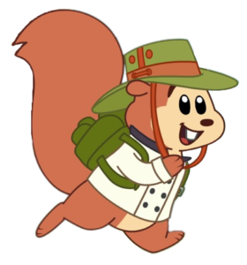 Luna Chip & Inkie Seymour the Squirrel