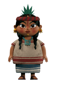 Maya and the Three Village Girl