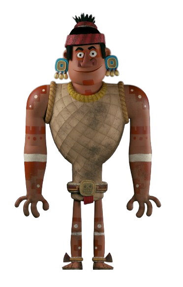 Maya and the Three – Villager – PNG Image