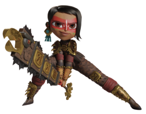 Maya and the Three Warrior Maya