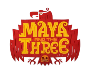 Maya and the Three logo