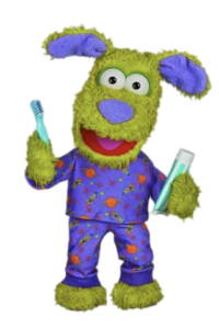 Pajanimals Apollo Brushing Teeth
