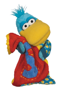 Pajanimals Squacky with Blanket