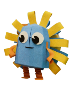 Pop Paper City Zip the Hedgehog