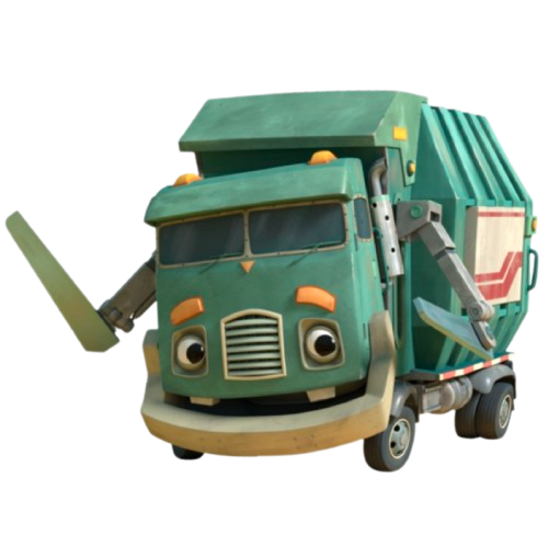 Trash Truck – Meet Trash Truck – PNG Image