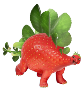 Vegesaurs Strawberrisaurus