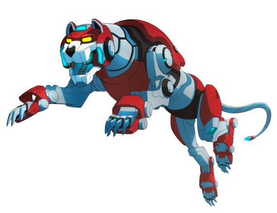 Voltron – Red Lion – PNG Image