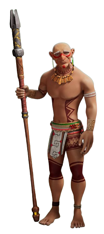 Ainbo Spirit of the Amazon – Chief Haurinka – PNG Image
