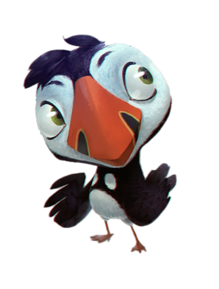 Arctic Dogs – Puffin – PNG Image