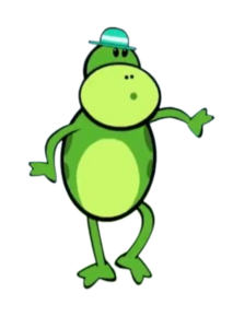 Bruno and the Banana Bunch Green Frog