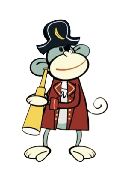 Bruno and the Banana Bunch – Pirate Bruno – PNG Image