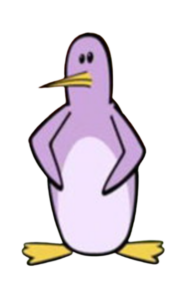 Bruno and the Banana Bunch Purple Penguin