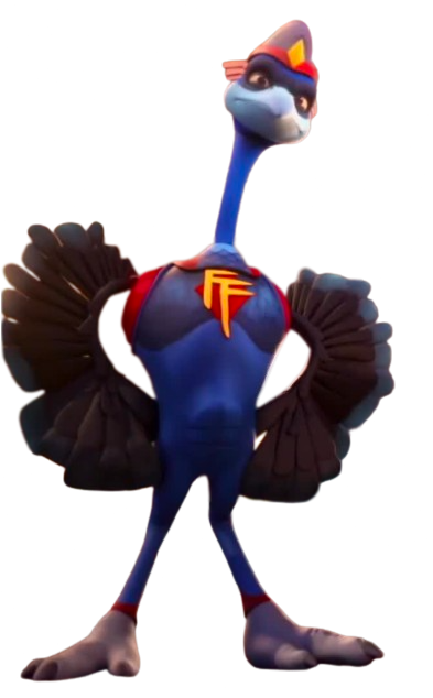 Combat Wombat – Flightless Feather – PNG Image