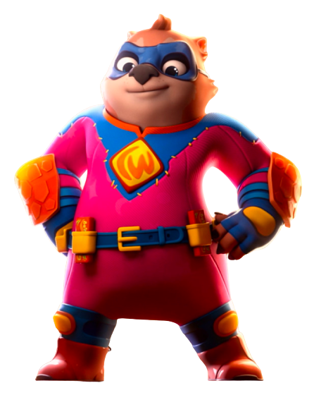 Combat Wombat – Hero – PNG Image