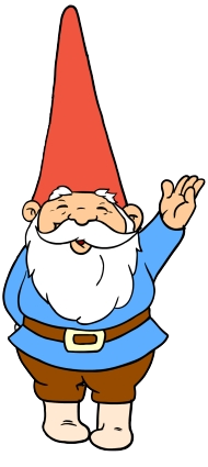 David the Gnome – Hello David – PNG Image