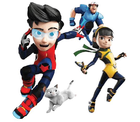 Ejen Ali – Super Agents – PNG Image