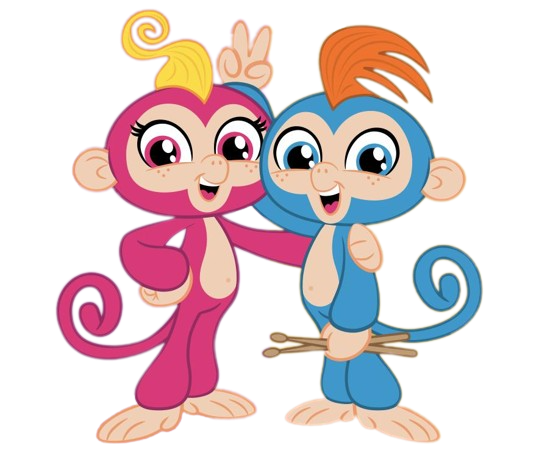 Fingerlings – Boris and Bella – PNG Image