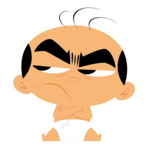 Mr. Baby Grumpy Baby