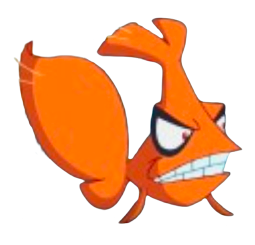 My Goldfish is Evil! – Evil Fish – PNG Image