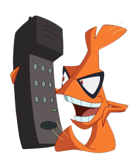 My Goldfish is Evil! – Phone Call – PNG Image