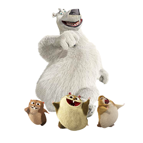 Norm of the North – Norm and the Lemmings – PNG Image