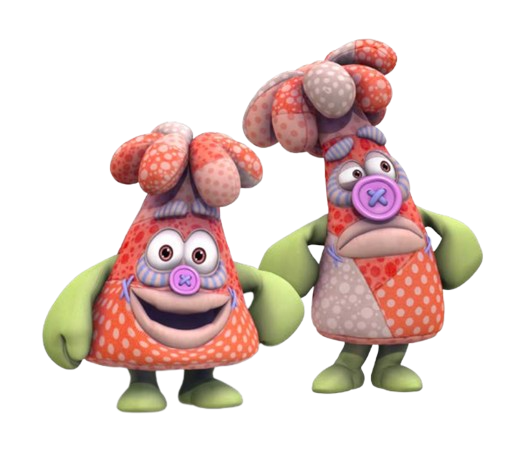 Patch Pillows – Nesso and Zoa – PNG Image