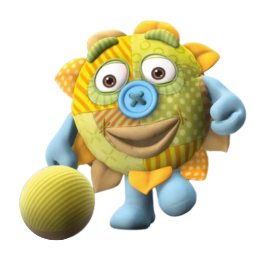 Patch Pillows – Sunny Playing – PNG Image