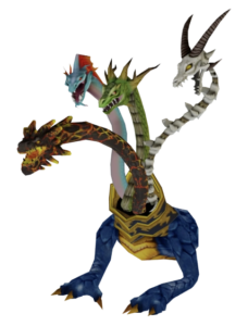 Skylanders Academy Male Hydra Heads