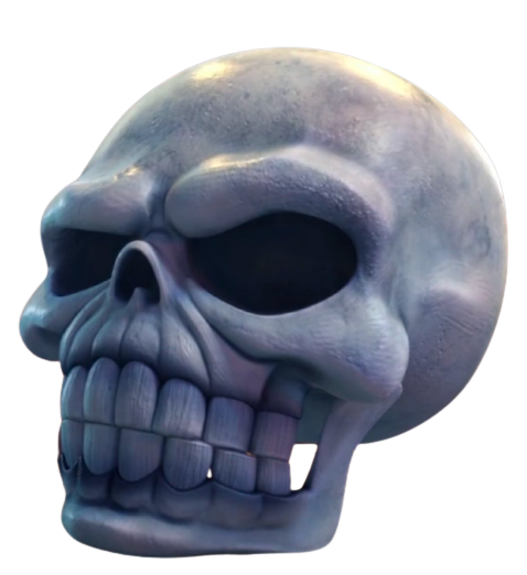 Skylanders Academy – Skull – PNG Image